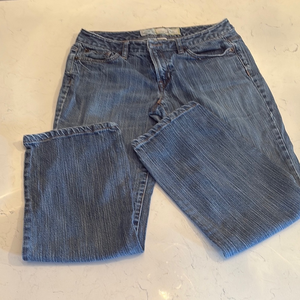 Ann Taylor Blue Original boot cut Jeans